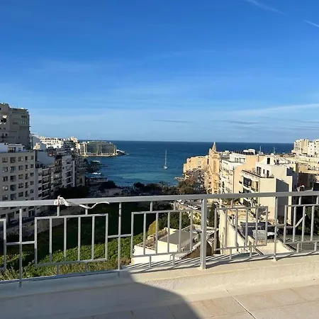 Seaview Penthouse Balluta Bay Vc * San Ġiljan